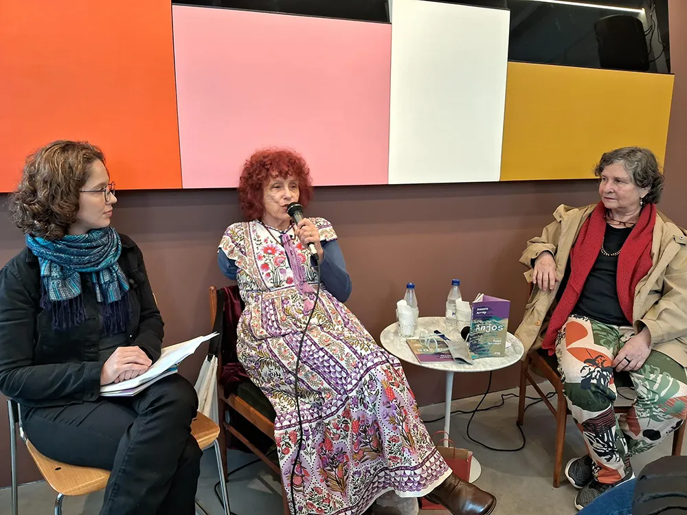 Aline Araujo, Roseana Murray e Noni Ostrower