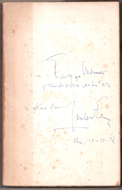 dora mundo de geraldo ferraz 1956 dedicatoria do autor para fayga 1957