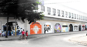 Grafites no SESC Duque de Caxias Grafites no SESC Duque de Caxias