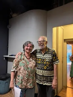 Noni Ostrower e Luiz Aquila