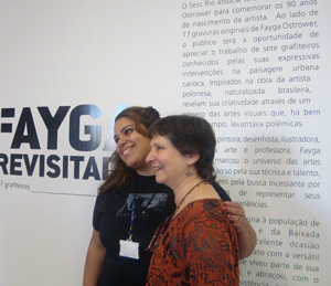 Kely Pinheiro e Noni na inauguração da exposição Kely Pinheiro e Noni na inauguração da exposição