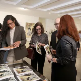 Lançamento do catálogo da exposição ELAS no Itamaraty - FUNRAG-MRE