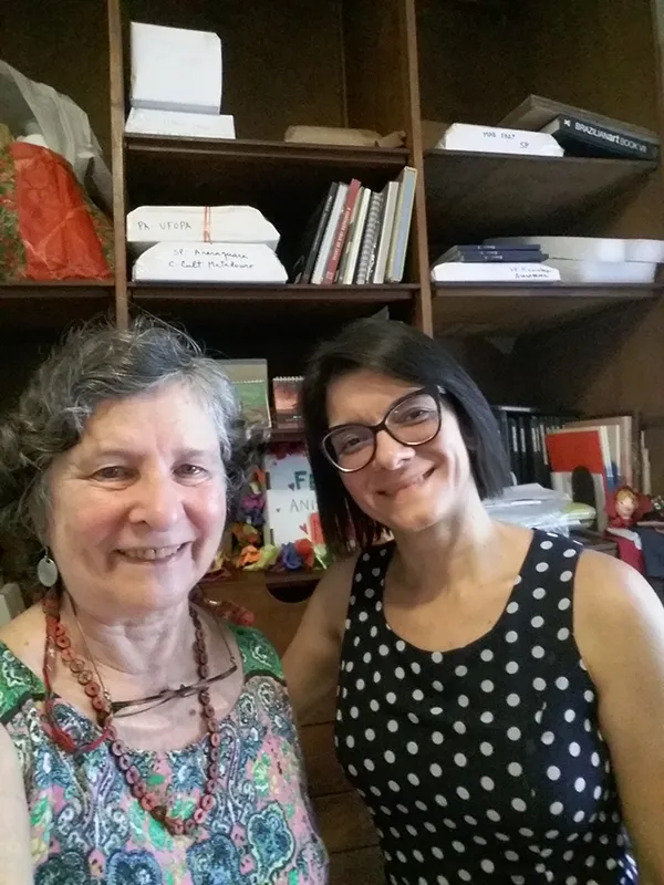 Noni Ostrower e Sissa Aneleh, Diretora do Museu das Mulheres