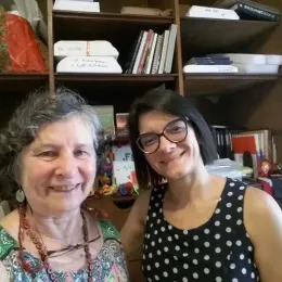 Noni Ostrower e Sissa Aneleh, Diretora do Museu das Mulheres