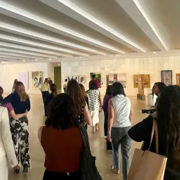 Visita das servidoras do Ministério das Relações Exteriores - FUNRAG-MRE