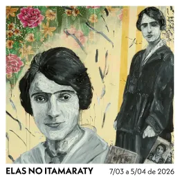 Flyer “Elas no Itamaraty”- FUNRAG-MRE
