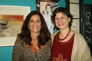 Paula Mourão e Noni Ostrower Paula Mourão e Noni Ostrower