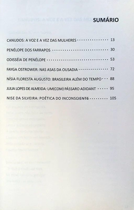 Cordel, as mulheres homenageadas