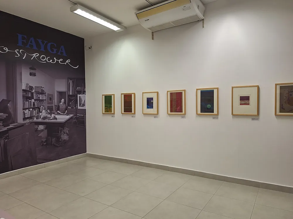 Inauguração da exposição Ocupação Fayga Ostrower